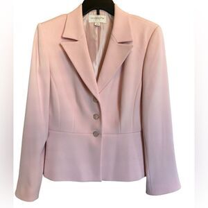 Liz Claiborne Pink Blazer SIZE 12 Soft Barbie Pink